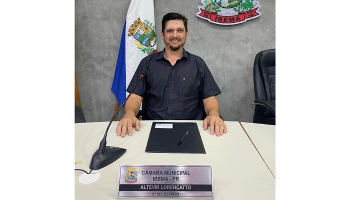 Ibema – Vereador Altevir Lorençatto lança pré-candidatura a Prefeito